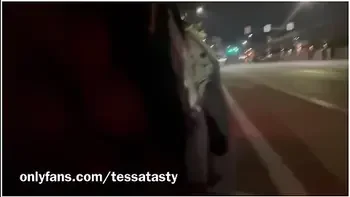 Tessa Tasty- Late Night Naked Walk Through The City