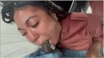 Pick Me Up In His Truck Slurp On His Big Black Dick Like A Professional Street Hoe