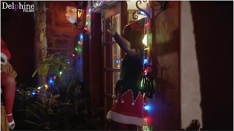 Wild Orgy At Santas House With Ana Foxxx, Kyle Mason And Alexia Anders