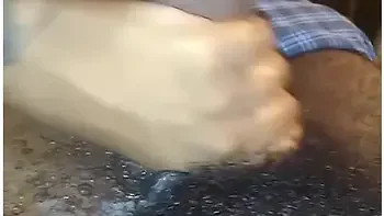 Moisturized Handjob Feels Much Better When Ebony Does It!!!!! #big&black