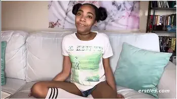 Ebony Beauty Kitty Showing Off Her Hot Body