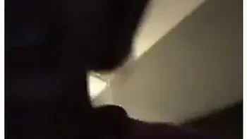 Ghetto light bitch with thick pussy on toilet