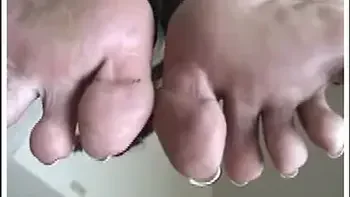 Raven's French Pedicure Tease