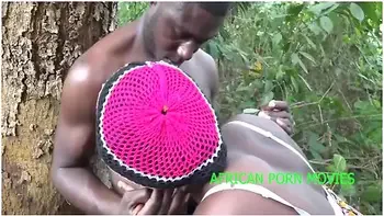 Adultery In The Village. The Adulterous Woman Of The Kouba Village In Northern Cameroon Cheats On Her Husband By His Neighbor With A One-night Fuck At The River When She Takes The Pretext Of Going To