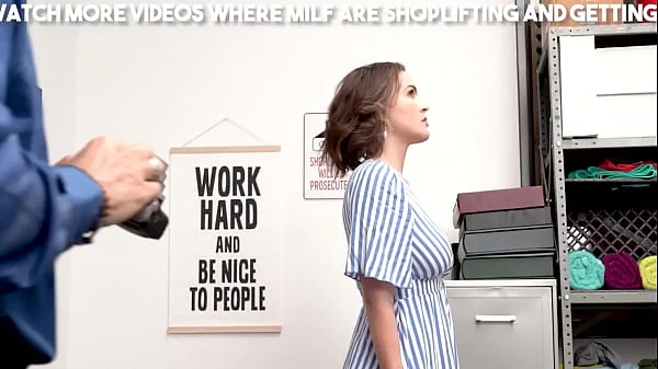 Horny Krissy Lynn Have To Undress After Getting Caught