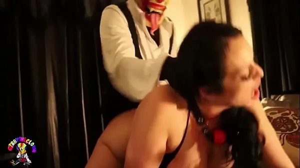 Gibby The Clown fucks Mandi May in a sex dungeon