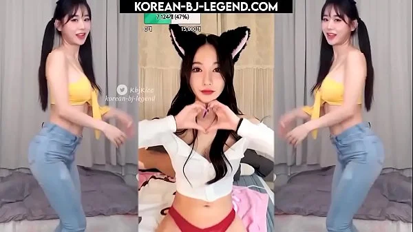 Korean BJ webcam cute and sexy dance