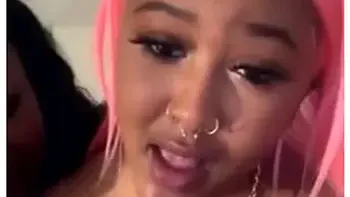 Ebony Threesome Of Stream