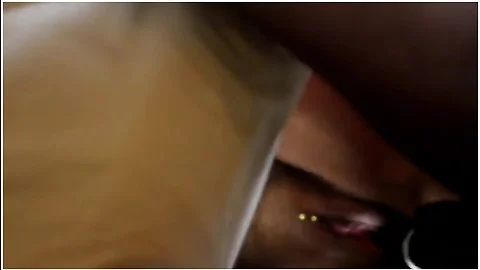 Pierced Pussy Ebony Kremebella Gets A Mouthful From A Stranger