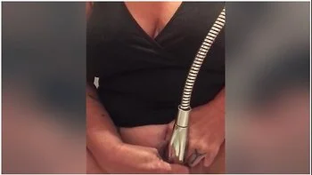 Milf Masterbating With Hand Held Shower Massager