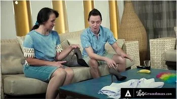 Sexy Mature Maid In Stockings Made A Mans Fantasy Come True By Fucking Him - Nikki Nuttz