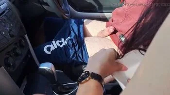 Amateur Wife Car Dogging with Stranger - Creampie Fuck and Cum Inside Pussy