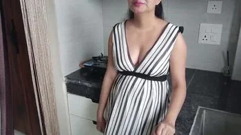 Sexy Indian Step Sister Fucks Step Brother Hard in Kitchen - Desi Homemade 4K