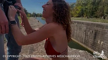 Misschaudexxx Public Outdoor Fuck - Big Tits Doggy Style & Facial Cumshot