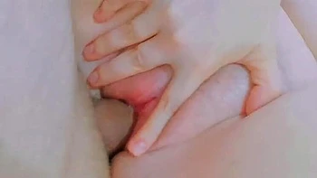 Cute Virgin Girl Moans Loudly During Intense Pussy Fingering & Penetration