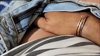 Fingering Hot Cheerleader in Tight Jeans After Game - Sparowdox Amateur Outdoor Sex