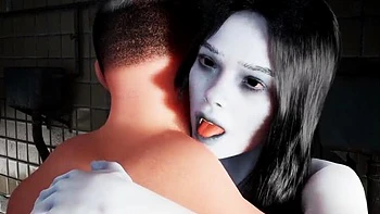 Ghost Sex Story: Asian Anal Fuck with Extreme Squirting Orgasms in 3D Animation