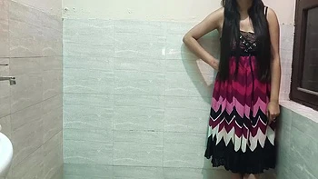 Desi Indian Stepfather Punishes His Young 18+ Stepdaughter After He Sees Her Smoking Alone