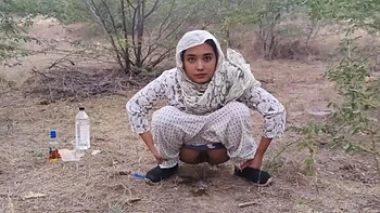 Jija Takes Sali Deep in Jungle Sex - First Time Anal with Indian Bhabhi