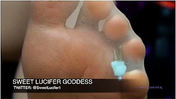 Trapped In My Pantyhose - Giantess Sweet Lucifer Goddess Italian Mistress Femdom Pov