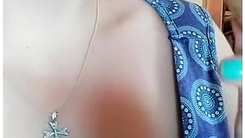 Italian Girl Licks Eats Enjoy Ice Cream Cone Plays With Tongue And Cream