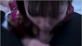 Intense Blowjob In A Chinese Dress
