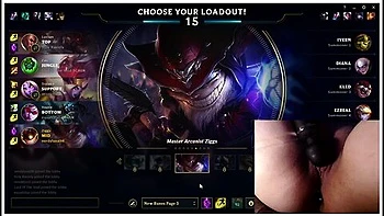 The Vibrator Causes My Whole Body To Shake League Of Legends #3 Luna With Gamer Girl