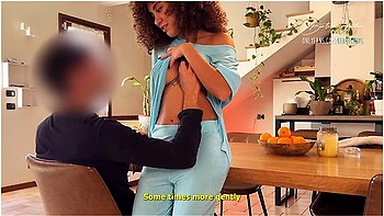 Beatrice Segreti - I Fuck My Virgin Neighbor, I Sucked His Cock And After He Fucked Me, I Was All Wet!!