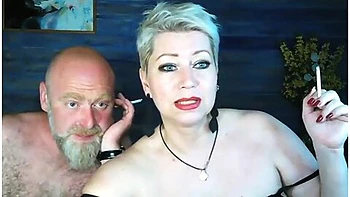 Real Mature Couple Addams-fuck In Their Suburban House; Sucking Nipples, Dick