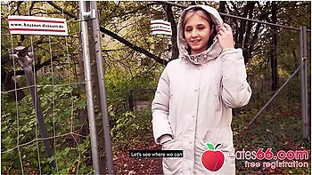 Sweet Teen Gets Boned In An Abandoned Place! (english