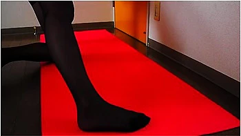 Milf Doing Yoga Wearing Pantyhose