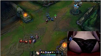 Vibrating Buttplug Fail And Feeding League Of Legends #10 Luna