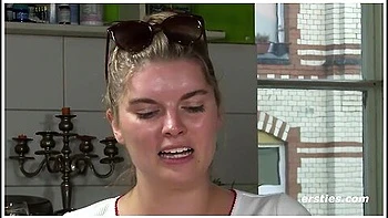 Trainee From Dusseldorf Passionately Masturbates In Front Of The Camera