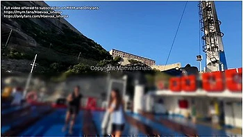 French Vlog - I Take A Facial In My Hotel Room During My Holidays In Sardinia With Maevaa Sinaloa And Amatrice Francaise