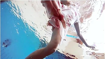 Sexy Swimming Italian Chick Martina