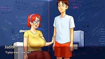 Car Toon - Looker Room Fun With Class Mate Summertime Saga Gameplay