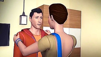 Desi Stepmom Made Me Fuck Her Hard ( With Hindi Audio )