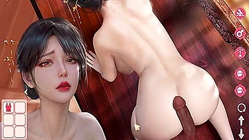 Hentai Gameplay One Night Of Romance With My Waifu: Chinese Teacher Seduces Student 18+ In Ancient Courtyard