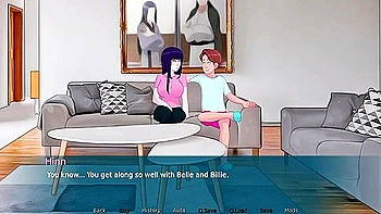 Dabby And Anon Make Hot Romantic Seen In Summertime Saga With Car Toon