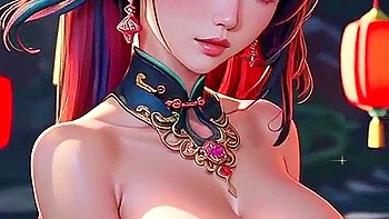 Japanese Girls Big Boobs In Temple (ai Models) With Car Toon
