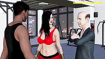 Animation Desi Wife Fucked Hard In Gym By Trainer