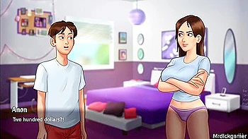 Car Toon - Hot Teen 18+ Bitch Gets Her Tits Squeezed By Her Stepbrother