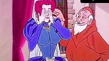 Car Toon In Retro Orgy