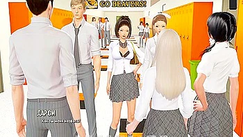 College Girls, Hentai Anime And Car Toon - Complete Gameplay - Ripples