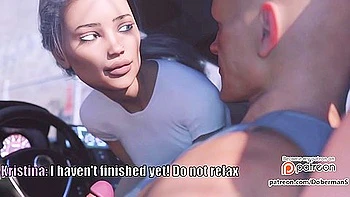 Loving Blonde Kristina Have Casual Sex In The Car With A Stranger