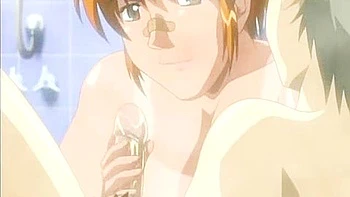 Muscular Woman In Hentai Cartoon Fucks Teenager 18+ In Shower