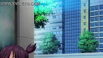 In front of the boy student supported by a sloppy busty teacher, he has given a large tits and picks his nipples.