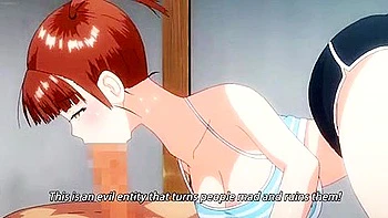 My younger sister is also interested in sex, and while being held down by her older sister, she puts it in and cums inside her.