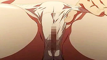 Naked on the bed, doing cunnilingus and thrusting in