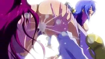 By the demon, Chin hugs the princess from the battle maiden and thrusts into her and cums inside her.